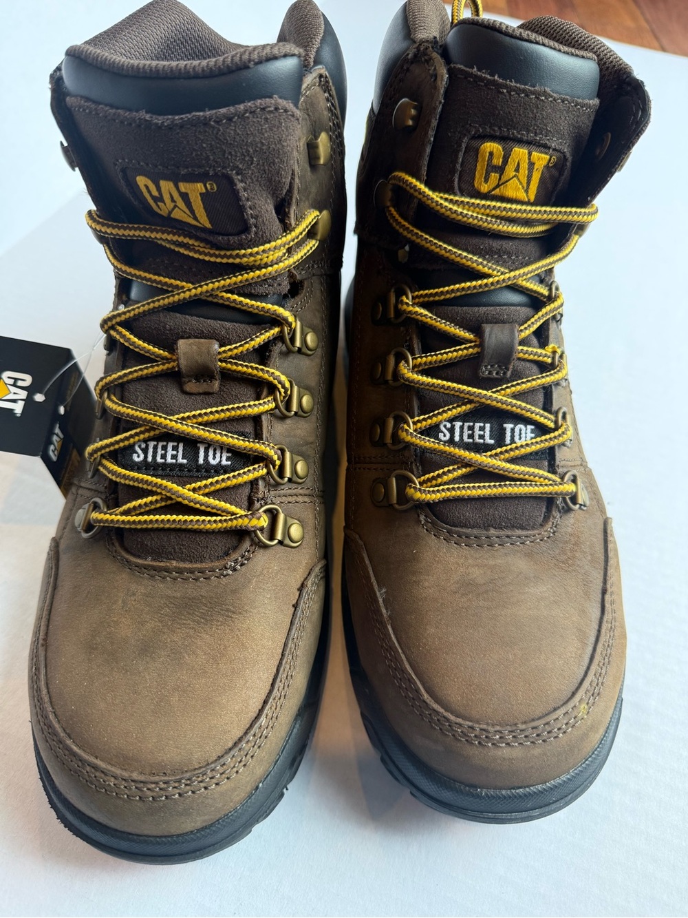Caterpillar Outline ST Steel Toe Work Boot NWT in Box M9.5